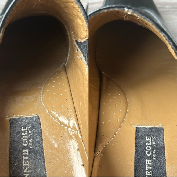 Kenneth Cole Black Leather Square Tod Tassel Loafer - Picture 14 of 16